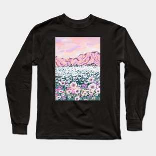 Pink Desert Long Sleeve T-Shirt